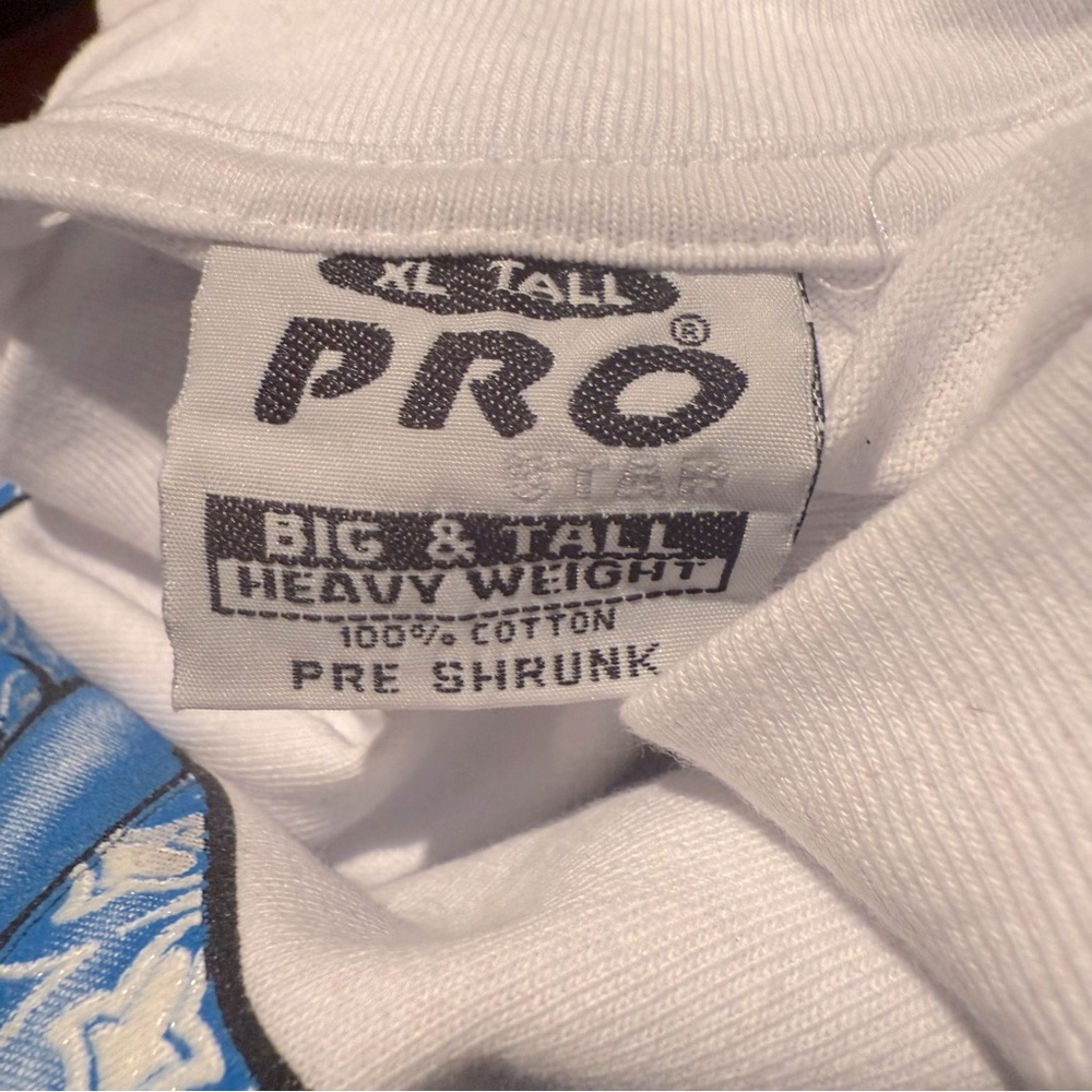 Vintage Tupac 2PAC Men’s Rap Graphic T Shirt White Bandana Thug Life Glow N Dark - Picture 9 of 14